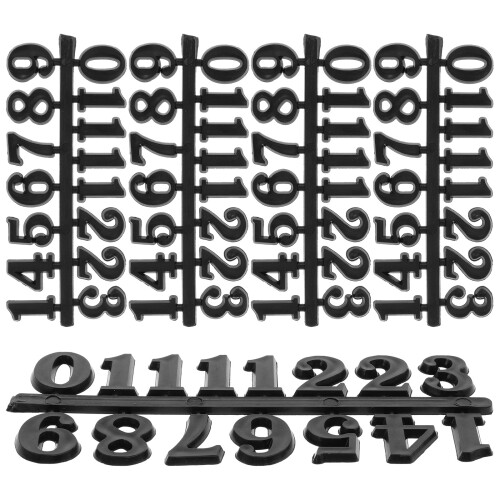 5Sets DIY Uhr Arabische Aus Langlebigem Kunststoff,