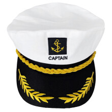 Captain Yacht Hat Sailor Marine Cosplay Costume For Halloween
