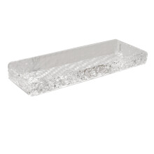 Einfacher und eleganter Serviettenhalter aus Acryl im modernen minimalistischen Stil. Großes Fassungsvermögen, robust, langlebig und belastbar.