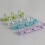 3 Pièces De Clips Métalliques 3 Trous O-Type Pour 3