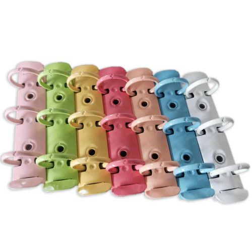3 Pièces De Clips Métalliques 3 Trous O-Type Pour 1