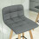 Tabouret de Bar SoBuy avec Dossier et Repose-Pieds 4