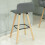 Tabouret de Bar SoBuy avec Dossier et Repose-Pieds 12