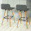Tabouret de Bar SoBuy avec Dossier et Repose-Pieds 7