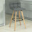 Tabouret de Bar SoBuy avec Dossier et Repose-Pieds 11