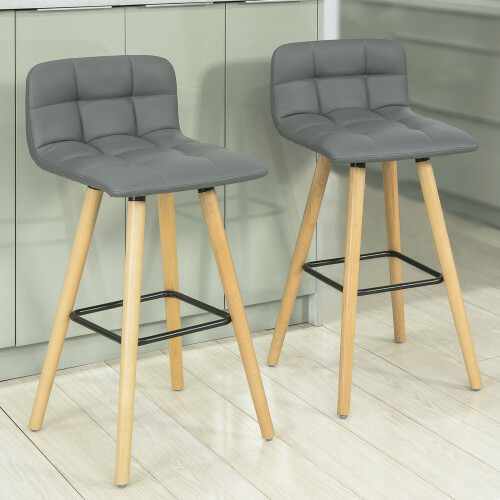 Tabouret de Bar SoBuy avec Dossier et Repose-Pieds 1