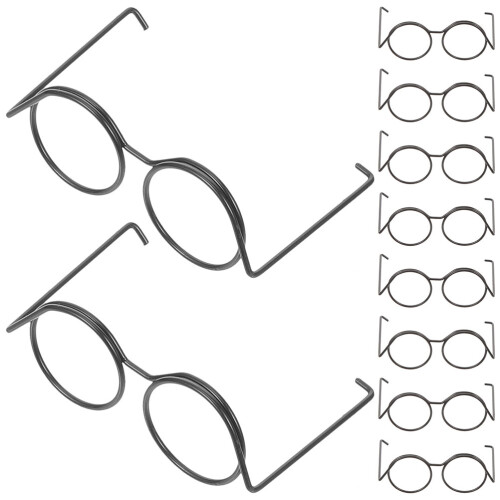 20 Unidades Gafas Para Muñecas Mini Accesorios Para Mini Casa