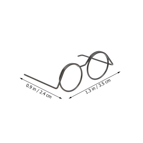 20 Unidades Gafas Para Muñecas Mini Accesorios Para Mini Casa 1