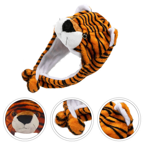 Decorative Tiger Hat Comfortable Winter Kids Accessory 1