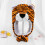 Decorative Tiger Hat Comfortable Winter Kids Accessory 8