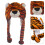Decorative Tiger Hat Comfortable Winter Kids Accessory 4