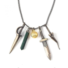 Resident Evils Vampire Moth Anime Necklace Jewelry Pendant Cosplay Accessories Christmas Gift