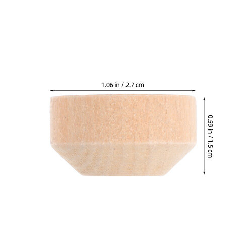 50 Pièces Socles En Bois Pour Pin De Support Non 1