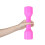 4Pcs Children Octagonal Dumbbell Plastic Exercise Equipment Pink 9
