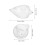 Glass Shell Cocktail Cup Conch Shaped Unique Drinkware for Bar 3