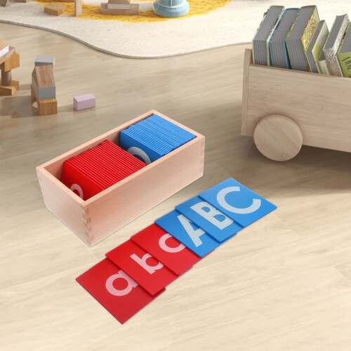Set Tabellone Alfabeto Montessori In Con 2