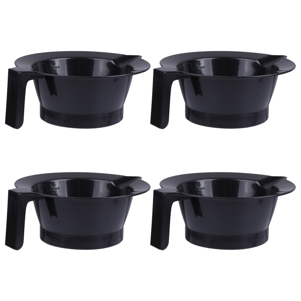 Ohphcall 4Pcs Salon Hair Dyeing Bowl Kit For Hairdressing