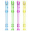 4 Pezzi 6 Mini Clarinetto Flauto Trasparente per Bambini 9