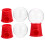3Pcs Mini Gumball Machine Plastic Candy Dispenser For Kids 8