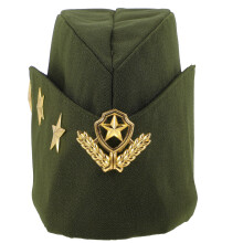 Camouflage Sailor Boat Cap Russian Costume Hat Cosplay Accessory