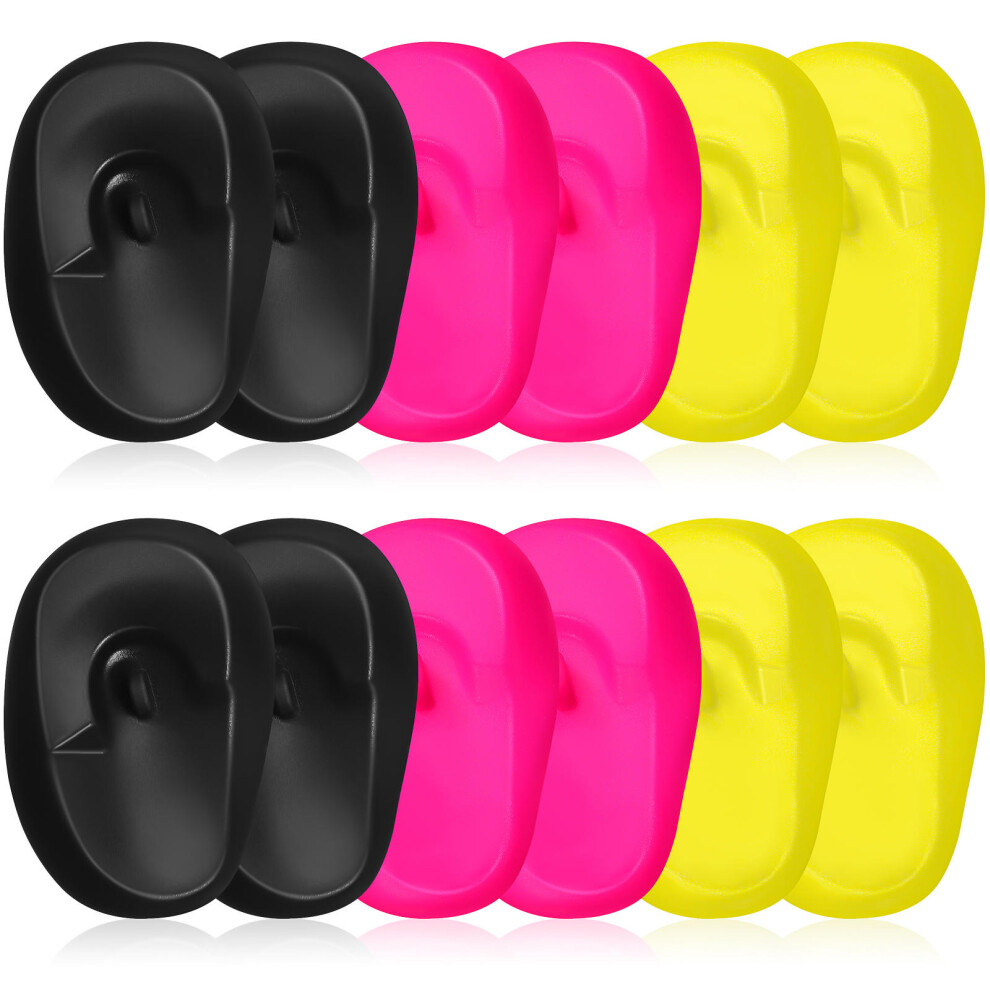 Ohphcall 6Pcs Hair Dye Oil Treatment Earmuffs Styling Ear Protectors