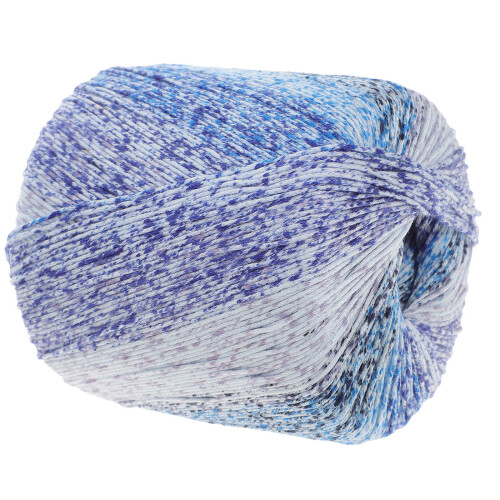 1 Roll 133M Color Segment Dyed Gradient Cotton Yarn For Knitting