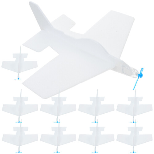 10Pcs Diy Glider Plane Toy For Kids 2