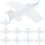 10Pcs Diy Glider Plane Toy For Kids 7