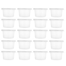 50 Pièces Bols Alimentaires Jetables Couvercle Pour