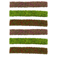 6Pcs Miniature Bush Model For Diy Architecture Static Grass Tufts