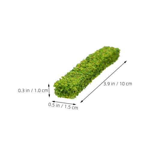 6Pcs Miniature Bush Model For Diy Architecture Static Grass Tufts 1