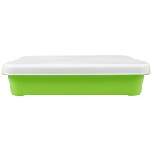 Empty Sandbox Sand Tray With Lid Portable Plastic Storage