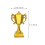 4Pcs Mini Plastic Trophy Award Prizes Small Home Decor 3
