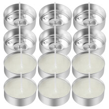 Conjunto De Alumínio Para Velas Com Vasilhames Pequenos