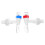 2Pcs Water Dispenser Push Faucet Replacement For Hot Cold Cooler Tap 1