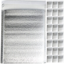 100Pcs Household Silver Insulation Bags Aluminum Foil Thickened Design