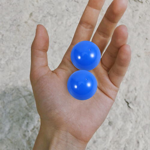 25Pcs Openable Plastic Raffle Balls Sphere Game Table Tennis Balls 2