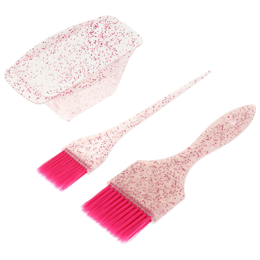 Ohphcall One Set Hair Dye Color Bowl And Brush Mixing Kit