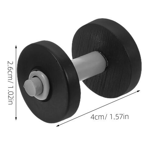 2Pcs Mini Dumbbell Model For Micro Landscape Realistic Detailed 1
