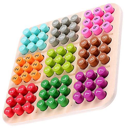 Set Sudoku In Legno Con E Ricreativo