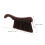 2Pcs Brown Hearth Sweeper Brush with Ergonomic Handle for Fireplace 2