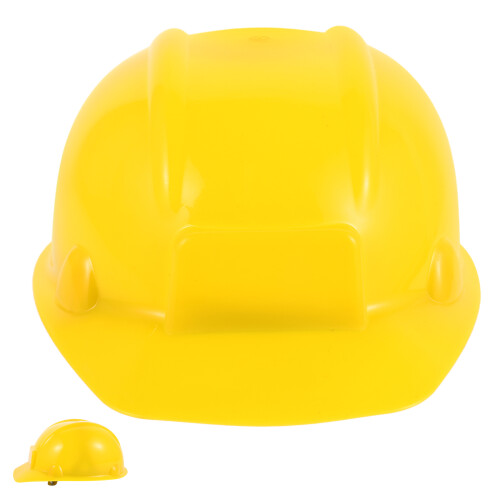 Kids Construction Hard Hat Yellow Decorative Safety Model