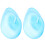 2Pcs Blue Silicone Ear Protector Cover For Hair Dye 10