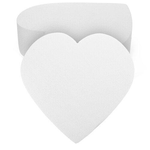 2 Unidades Pastel Espuma Forma Corazón Para Hornear 2
