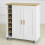 SoBuy Credenza con ruote in bambù 79x40x91cm 4