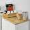 SoBuy Credenza con ruote in bambù 79x40x91cm 7