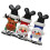 3Pcs De Corda Natalinos Para E 2