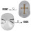 Toy Shield Armor Sword Set For Kids Medieval Cosplay 7