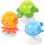 3Pcs Mata Rattle Ocean-serien Sugkoppar 9