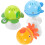 3Pcs Mata Rattle Ocean-serien Sugkoppar 10